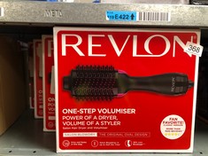 4 X REVLON ONE-STEP HAIR DRYER AND VOLUMISER FOR MID TO LONG HAIR , ONE-STEP, 2-IN-1 STYLING TOOL, IONIC AND CERAMIC TECHNOLOGY, UNIQUE OVAL DESIGN  RVDR5222.: LOCATION - RACK D