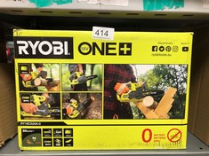 RY18CS20A-0 18V ONE+ CORDLESS 20CM CHAINSAW ID MAY BE REQUIRED: LOCATION - RACK E