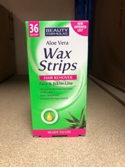 X48 ALOE VERA WAX STRIPS: LOCATION - RACK A