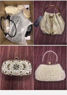 QUANTITY OF ASSORTED ITEMS TO INCLUDE UBORSE GOLD PURSE RRP £550: LOCATION - RACK A