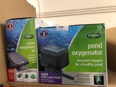 QUANTITY OF OUTDOOR & GARDEN ITEMS TO INCLUDE BLAGDON POND OXYGENATOR 3600, 20 OUTLET AIR PUMP FOR PONDS UP TO 22,500 LITRES , KOI PONDS UP TO 11,000 LITRES , SUITABLE FOR AERATION AND OXYGENATION IN