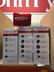 QUANTITY OF HEALTH & BEAUTY ITEMS TO INCLUDE REVLON ONE-STEP HAIR DRYER AND VOLUMISER FOR MID TO LONG HAIR , ONE-STEP, 2-IN-1 STYLING TOOL, IONIC AND CERAMIC TECHNOLOGY, UNIQUE OVAL DESIGN  RVDR5222: