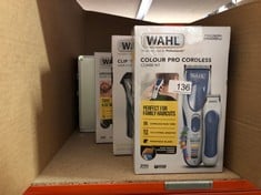 QUANTITY OF HEALTH & BEAUTY ITEMS TO INCLUDE WAHL COLOUR PRO CORDLESS COMBI KIT, HAIR CLIPPERS FOR MEN, HEAD SHAVER, MEN'S HAIR CLIPPERS WITH BEARD TRIMMER, CLIPPER AND TRIMMER, EASY TO USE, GROOMING