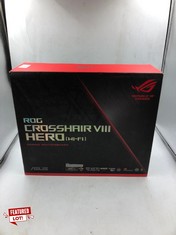 ASUS ROG CROSSHAIR VIII HERO(WI-FI), 64GB, AMD X570, ATX, AM4, DDR4, USB3.2.  RRP £789: LOCATION - TOP 50 TABLES