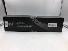 GHD DUET STYLE 2-IN-1 HOT AIR STYLER IN BLACK - TRANSFORMS HAIR FROM WET TO STYLED WITH AIR-FUSION TECHNOLOGY, BLACK.  RRP £284: LOCATION - TOP 50 TABLES