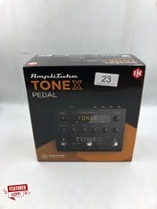 TONE X PEDAL AI TONE - MODELED AMPS CABS AND PEDALS  RRP £297: LOCATION - TOP 50 TABLES