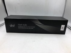 GHD DUET STYLE 2-IN-1 HOT AIR STYLER IN BLACK - TRANSFORMS HAIR FROM WET TO STYLED WITH AIR-FUSION TECHNOLOGY, BLACK.  RRP £284: LOCATION - TOP 50 TABLES