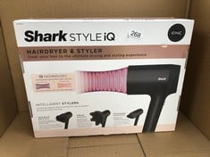 SHARK STYLE IQ HAIR DRYER AND STYLER: LOCATION - B