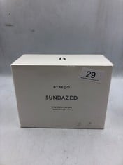 SUNDAZED BY BYREDO EAU DE PARFUM SPRAY 100ML.  RRP £307: LOCATION - TOP 50 TABLES