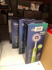 QUANTITY OF HEALTH & BEAUTY ITEMS TO INCLUDE ORAL-B PRO JUNIOR KIDS ELECTRIC TOOTHBRUSH, 1 TOOTHBRUSH HEAD, 3 MODES WITH KID-FRIENDLY SENSITIVE MODE, FOR AGES 6+, 2 PIN UK PLUG, GREEN: LOCATION - B