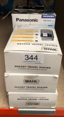 QUANTITY OF HEALTH & BEAUTY ITEMS TO INCLUDE WAHL POCKET TRAVEL SHAVER, COMPACT RECHARGEABLE SHAVER, BEARD SHAVER, ELECTRIC SHAVERS FOR MEN, FLEX FOILS, CLOSE CUT, SMALL SHAVERS FOR TRAVELLING, BLACK