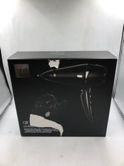 GHD AIR HAIR DRYING KIT- PROFESSIONAL HAIRDRYER (BLACK).  RRP £140: LOCATION - TOP 50 TABLES