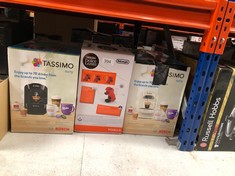 QUANTITY OF KITCHEN & APPLIANCES ITEMS TO INCLUDE NESCAFÉ DOLCE GUSTO DELONGHI PICCOLO XS POD CAPSULE COFFEE MACHINE, ESPRESSO, CAPPUCCINO AND MORE, EDG210.R,0.8 LITERS, RED AND BLACK EDG 210.R: LOCA