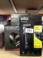 QUANTITY OF HEALTH & BEAUTY ITEMS TO INCLUDE BRAUN BEARD TRIMMER SERIES 9 BT9441, TRIMMER WITH BARBER TOOLS AND 180-MIN RUNTIME, RATED WHICH BEST BUY: LOCATION - D