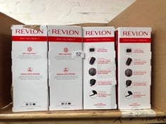 QUANTITY OF HEALTH & BEAUTY ITEMS TO INCLUDE REVLON ONE-STEP HAIR DRYER AND VOLUMIZER FOR MID TO LONG HAIR (ONE-STEP, 2-IN-1 STYLING TOOL, IONIC AND CERAMIC TECHNOLOGY, UNIQUE OVAL DESIGN) RVDR5222: