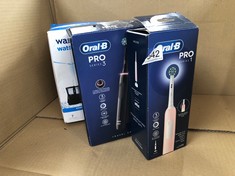 QTY OF ITEMS TO INCLUDE ORAL B SERIES 3 TRAVEL EDITION : LOCATION - E