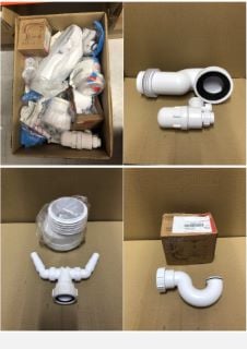 QUANTITY OF BATHROOM & PLUMBING ITEMS TO INCLUDE STRAIGHT PAN CONNECTOR: LOCATION - E