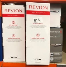 QUANTITY OF HEALTH & BEAUTY ITEMS TO INCLUDE REVLON ONE-STEP HAIR DRYER AND VOLUMIZER FOR MID TO LONG HAIR (ONE-STEP, 2-IN-1 STYLING TOOL, IONIC AND CERAMIC TECHNOLOGY, UNIQUE OVAL DESIGN) RVDR5222: