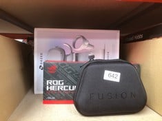 QUANTITY OF TECH & GAMING ITEMS TO INCLUDE ROG HERCULES GRAPHICS CARD HOLDER : LOCATION - F