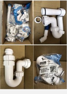 QUANTITY OF BATHROOM & PLUMBING ITEMS TO INCLUDE BOTTLE TRAP 32MM: LOCATION - F