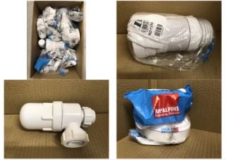 QUANTITY OF BATHROOM & PLUMBING ITEMS TO INCLUDE BOTTLE TRAP 32MM: LOCATION - F