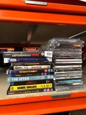 QUANTITY OF TV & AUDIO ITEMS TO INCLUDE THE EXPENDABLES TRILOGY [DVD]   ID MAY BE REQUIRED : LOCATION - F