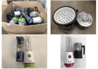 QUANTITY OF ASSORTED KITCHEN ITEMS TO INCLUDE BREVILLE ACTIVE BLENDER: LOCATION - REAR TABLES(COLLECTION OR OPTIONAL DELIVERY AVAILABLE)