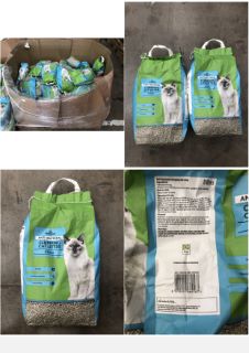 PALLET OF ANTI-BACTERIAL CLUMPING CAT LITTER 8 LITRES : LOCATION - REAR FLOOR(COLLECTION OR OPTIONAL DELIVERY AVAILABLE)