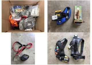 QUANTITY OF ASSORTED PET ITEMS TO INCLUDE JULIUS-K9 POWERHARNESS M: LOCATION - MIDDLE FLOOR(COLLECTION OR OPTIONAL DELIVERY AVAILABLE)