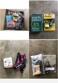 QUANTITY OF ASSORTED PET ITEMS TO INCLUDE JULIUS-K9 POWERHARNESS MINI: LOCATION - MIDDLE FLOOR(COLLECTION OR OPTIONAL DELIVERY AVAILABLE)