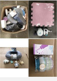 QUANTITY OF ASSORTED BABY ITEMS TO INCLUDE RED KITE HARNESS & REINS FOR KIDS:: LOCATION - LEFT RACK(COLLECTION OR OPTIONAL DELIVERY AVAILABLE)