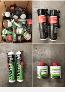 QUANTITY OF ASSORTED PRO LIQUIDS TO INCLUDE CENTER CENTRAL HEATING QUICK DOSE CLEANER - COLLECTION ONLY - LOCATION RIGHt RACK