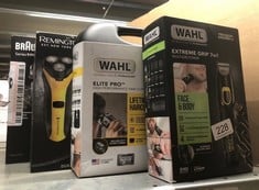 QUANTITY OF HEALTH & BEAUTY ITEMS TO INCLUDE WAHL ELITE PRO HAIR CLIPPER, MEN'S CORDED HAIR CLIPPERS, HAIR CLIPPERS FOR MEN, DIY HAIRCUTS, HOME HAIR CUTTING, MEN’S HEAD SHAVER, BUZZ CUT, FADING, SECU