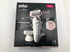 BRAUN SILK-ÉPIL 9 EPILATOR SES 9-030 3D - RRP £180: LOCATION - TOP 50 RACK