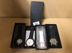 QUANTITY OF WATCHES TO INCLUDE INFANTRY MENS BLACK WRIST WATCH: LOCATION - B