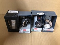 QUANTITY OF WATCHES ITEMS TO INCLUDE SEKONDA LADIES WATCH WITH WHITE DIAL & MILANESE STRAP WATCH 4887: LOCATION - B