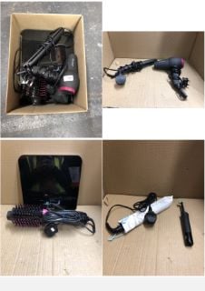 QUANTITY OF ITEMS TO INCLUDE REVLON HAIR DRYER: LOCATION - D