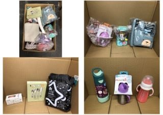 QUANTITY OF BABY & TODDLER ITEMS TO INCLUDE MUNCHKIN TIP & SIP BABY BOTTLE: LOCATION - A