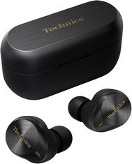 TECHNICS EAH-AZ80E-K WIRELESS EARBUDS WITH NOISE CANCELLING, 3 DEVICE MULTIPOINT BLUETOOTH, COMFORTABLE IN-EAR HEADSET, WIRELESS CHARGING, RRP £259: LOCATION - A RACK