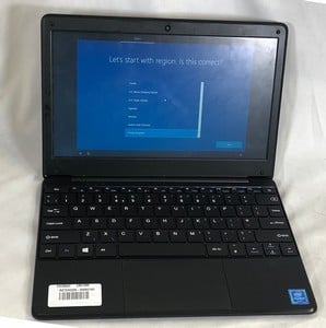 GEOBOOK 1E 64GB LAPTOP INTEL CELERON N4020, 4GB RAM,: LOCATION - A