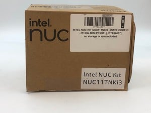 INTEL NUC KIT NUC11TNKI3 - INTEL CORE I3-1115G4 MINI PC KIT.: LOCATION - A