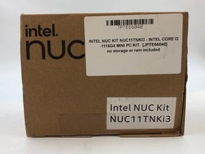 INTEL NUC KIT NUC11TNKI3 - INTEL CORE I3-1115G4 MINI PC KIT.: LOCATION - A