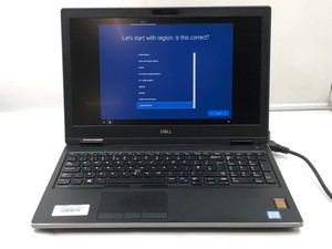 DELL PRECISION 7530 512GB NVME LAPTOP MODEL NO P74F001. INTEL CORE I7-8850H, 16GB RAM,:: LOCATION - B