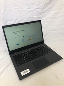 LENOVO CHROMEBOOK 14E 64GB EMMC LAPTOP MODEL NO SL10R25219. AMD A4-9120C RADEON R4, 4GB RAM, (14" SCREEN):: LOCATION - B