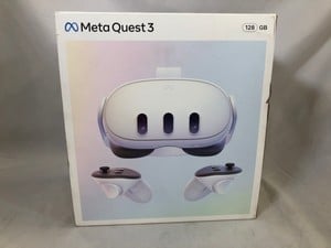 META QUEST 3 V.R HEADSET (RRP - £479): MODEL NO S3A: LOCATION - B