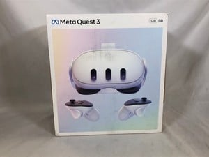 META QUEST 3 V.R HEADSET (RRP - £479): MODEL NO S3A: LOCATION - B