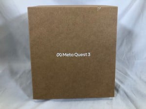 META QUEST 3 V.R HEADSET (RRP - £479): MODEL NO S3A: LOCATION - B