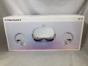 META QUEST 2 126GB VR HEADSET: MODEL NO KW49CM: LOCATION - B