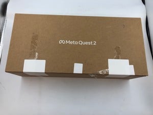 META QUEST 2 128GB V.R HEADSET: MODEL NO KW49CM: LOCATION - B