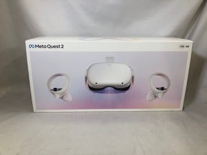 META QUEST 2 128GB VR HEADSET: MODEL NO KW49CM: LOCATION - B